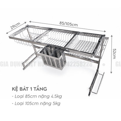 Giá Bát Di Động - 1 Tầng