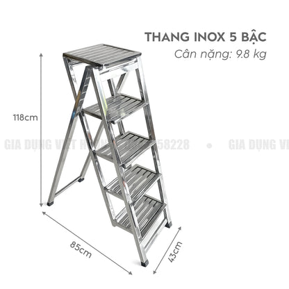 Thang Vuông Inox - 5 Bậc