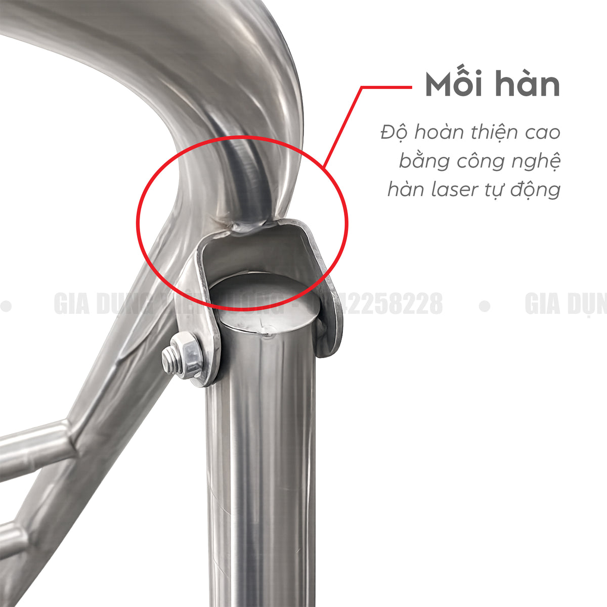 Thang Có Tay Vịn - 5 Bậc