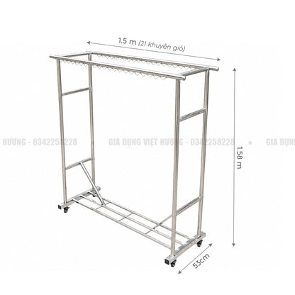 Giàn Phơi Quần Áo 1m5