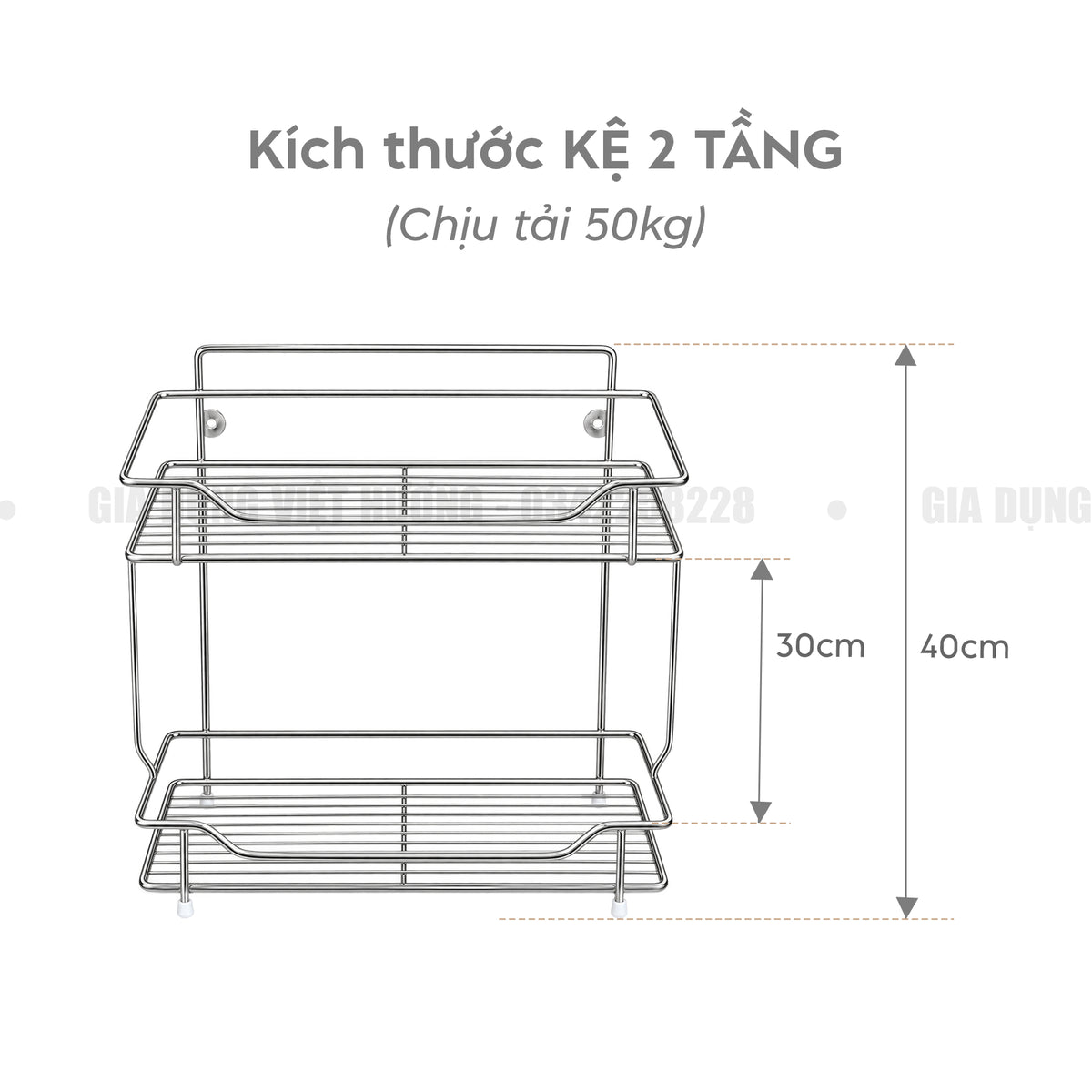 Kệ Gia Vị Ngang