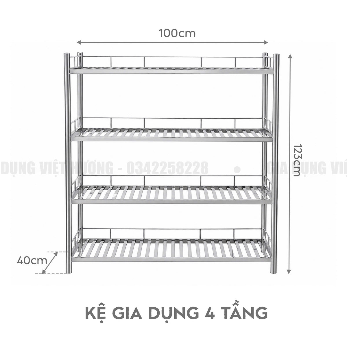 Kệ Đa Năng - 4 Tầng