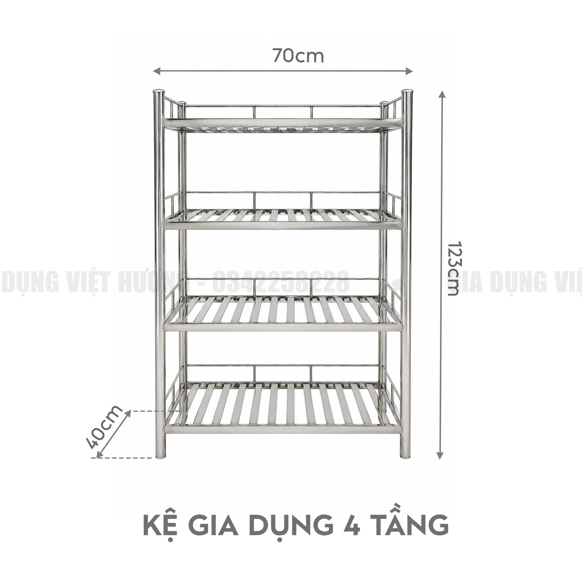 Kệ Đa Năng - 4 Tầng