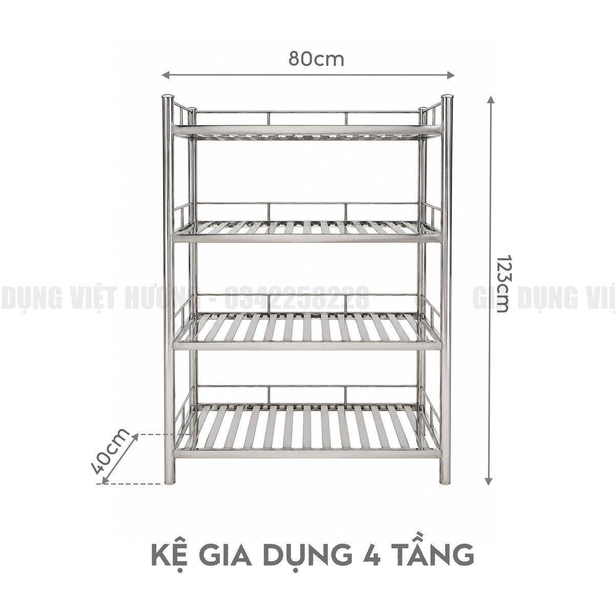Kệ Đa Năng - 4 Tầng