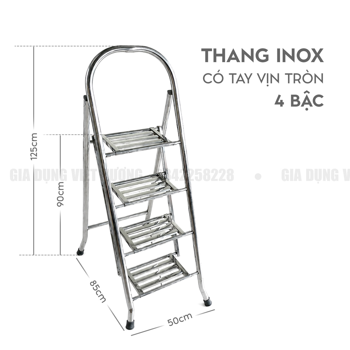 Thang Có Tay Vịn - 4 Bậc
