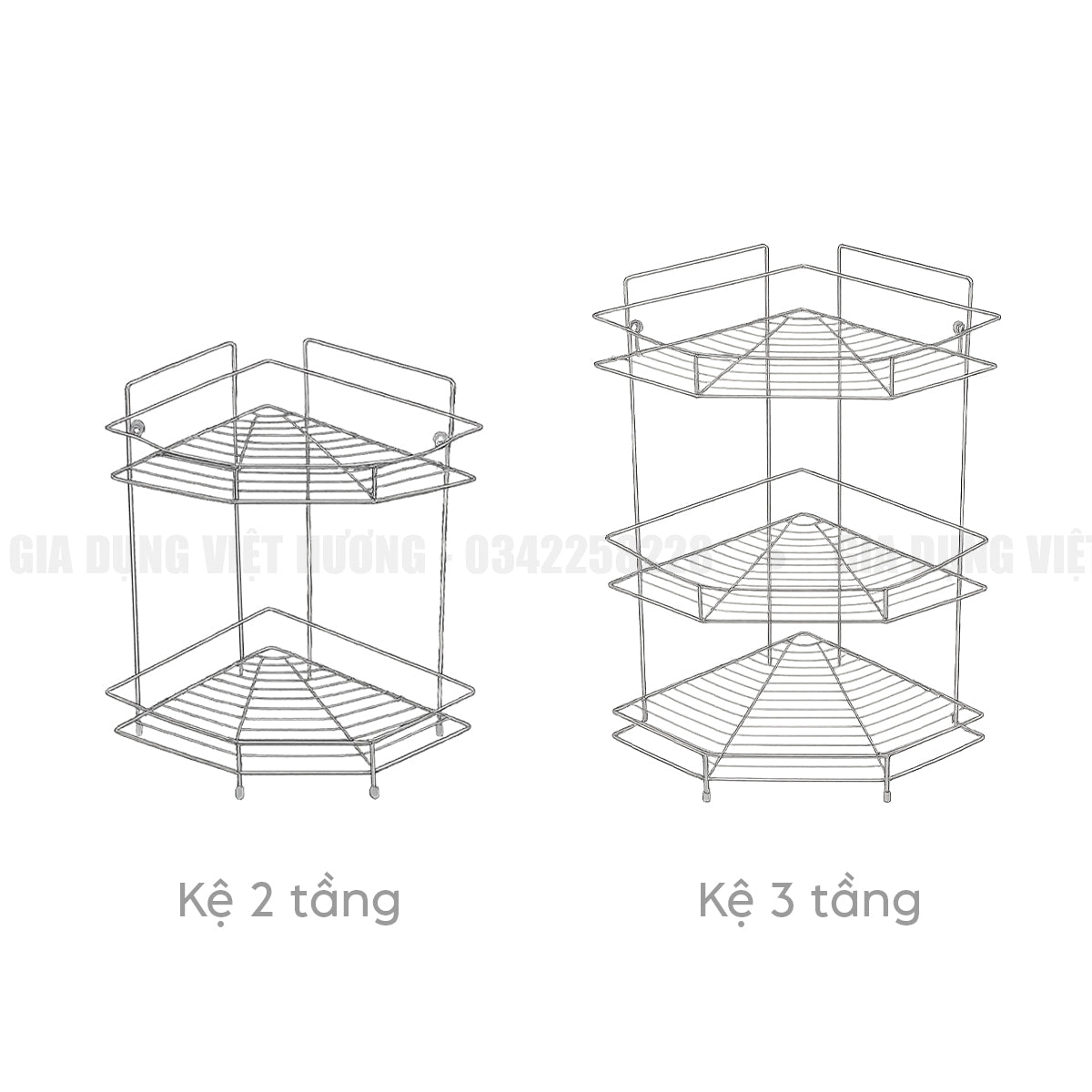 Kệ Gia Vị Góc
