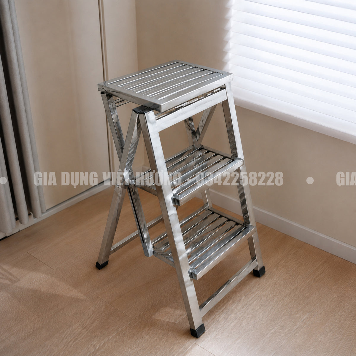 Thang Vuông Inox - 3 Bậc